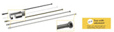 Showerscreens Support Arm, Support Bar, Made from Brass - Matt Black